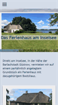 Mobile Screenshot of ferienhaus-am-inselsee.de